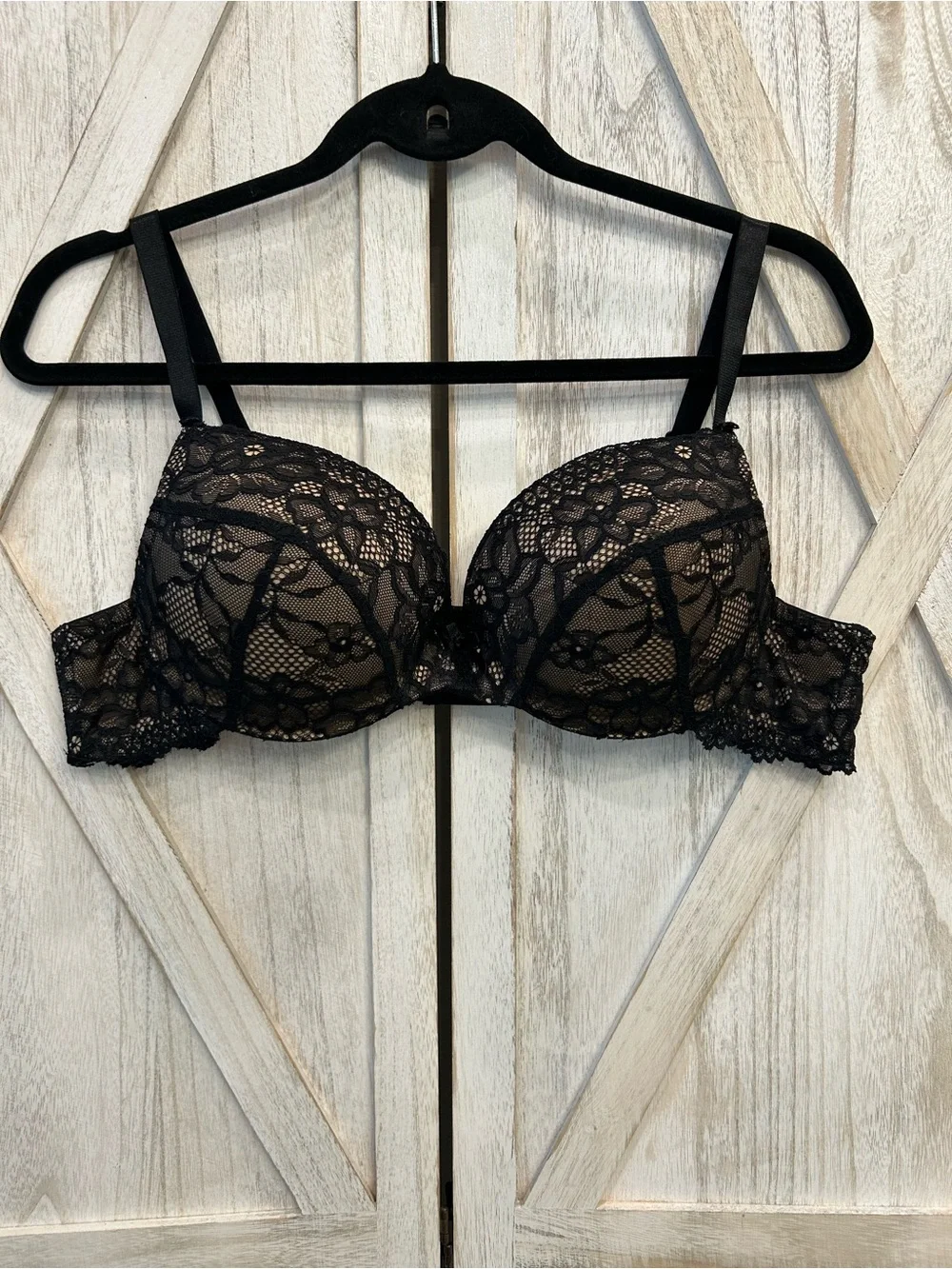 torrid Black Lace Push-Up Bra